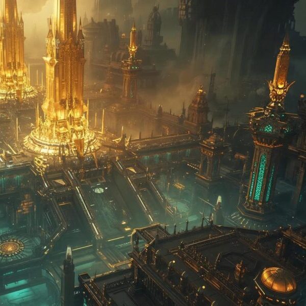 Golden Crystal Spire