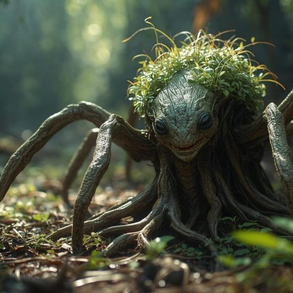 Ground Crawler Whit Root Limbs