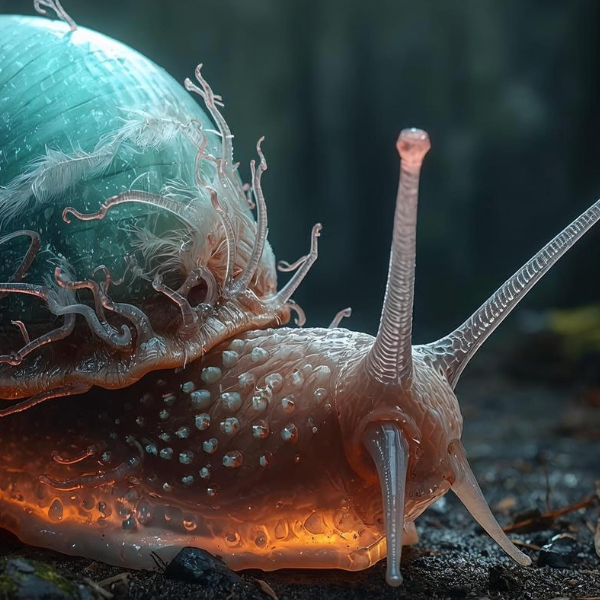 Multi-Tentacle Snail